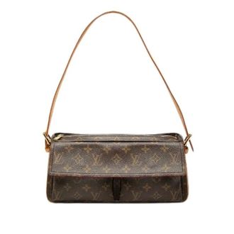 Louis Vuitton Pre-owned Canvas Shoulder Bag - Dames - Pre-owned - Bruin - Maat: ONE Size