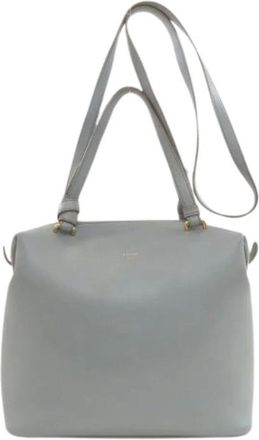 Celine Pre-owned Vintage Schoudertas - Dames - Vintage Schoudertas - Grijs - ONE Size - Leer - Vintage