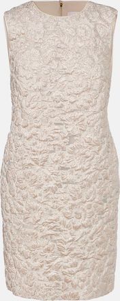 Carolina Herrera Abito a tubino con lamé