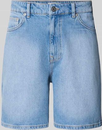 Selected Loose Fit Jeansshorts aus Baumwoll-Lyocell-Mix Modell ALEX in Hellblau, Gr&ouml;&szlig;e XL