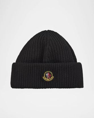 Moncler Men & apos;s Wool and Cashmere Beanie