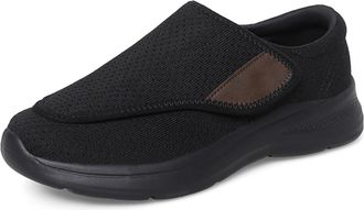 Generic Womens Breathable Lightweight Athletic Sneakers for Walking Travel Outdoor Sports Comfortable Slip On Casual Shoes Womens Black Trainers Wedge Wide Fi