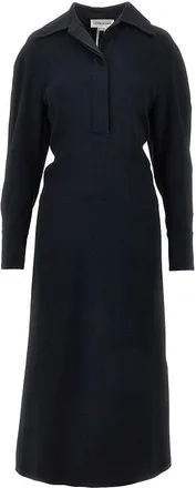 Victoria Beckham Cady midi shirt dress Woman 12