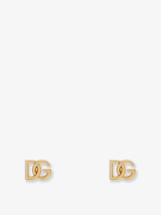 Dolce & Gabbana Orecchini DG in ottone - DOLCE & GABBANA - gender_Woman