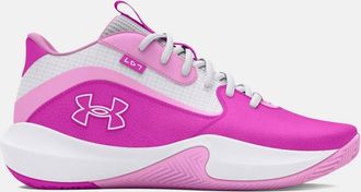 Under Armour Mens Lock Down 7 Shoes In Magenta