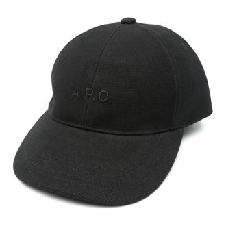 A.P.C. Cotton Cap Hat in Classic Style - male - A.P.C. - Hats & Caps - Blue - 58 CM - Accessories