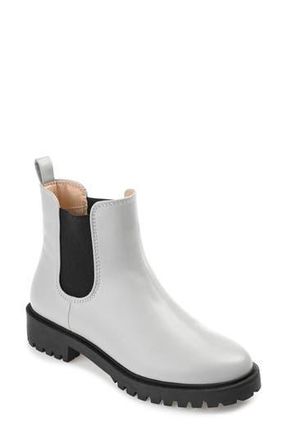 Journee Collection Kenova Bootie in Grey at Nordstrom Rack, Size 9.5