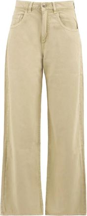 Icon Denim Los Angeles Bea Jeans - Dames - Loose Fit Jeans - Beige - W24 - Katoen - Jeans