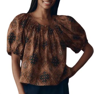 The Great. The Moorland Top In Geo Bandana Print