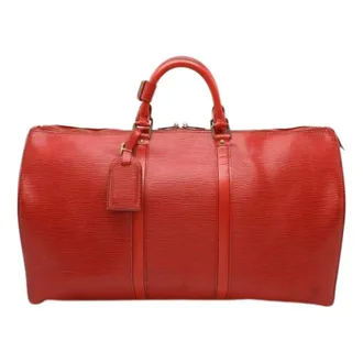 Louis Vuitton Pre-owned Weekend Bags, unisex, Red, Size: ONE SIZE Pre-owned Weekend Bag