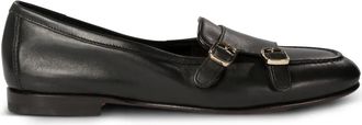 Santoni Mocassini in pelle - Nero