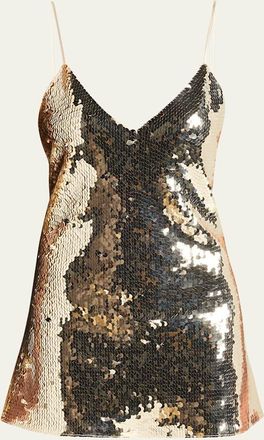 Retrof&ecirc;te Deserae Sequin Mini Dress