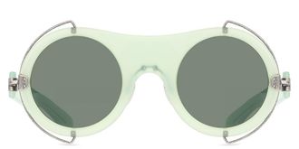 Calvin Klein CKNYC1877SR 331 Mens Sunglasses Green Size 49