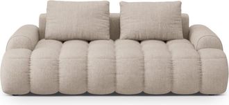 Cosmopolitan Design Sof&aacute; 3 plazas tejido estructural arena