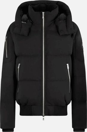Moose Knuckles Mens Everest Cloud Black Puffer Jacket - Size: Regular/36