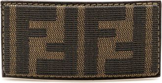Fendi Pre-owned Fendi Zucca Canvas Barrette Hair Clip Ladies 0SX8K7LQ1U71FWI9