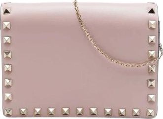 Valentino Pre-owned Crossbody Bag - Dames - Vintage Schoudertas - Roze - ONE Size - Leer - Vintage