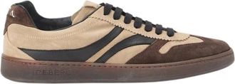 Iceberg Low-top Colour-block Sneakers - Heren - Schoenen - Veelkleurig - Maat: 42 EU Leer
