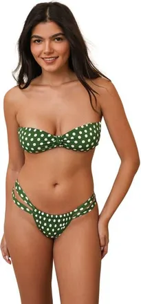 Dippin' Daisy's Swimwear Shay Bandeau Bikini Top in Luna Verde at Nordstrom, Size X-Small