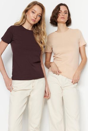 Trendyol Dames Effen T-Shirt