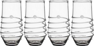 Juliska Amalia Acrylic Set of 4 Large Tumblers in Clear at Nordstrom