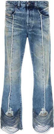 Diesel Mens Denim D-buck Jeans - Blue Cotton - Size 30 (Waist)