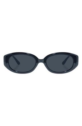 AIRE Affinity 52mm Oval Sunglasses in Black 2 at Nordstrom