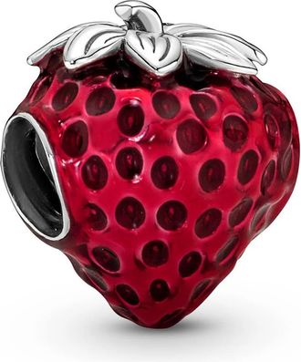 Pandora Ladies Seeded Strawberry Fruit Charm