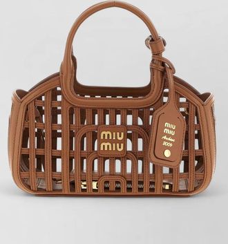 Miu Miu nappa shoulder bag