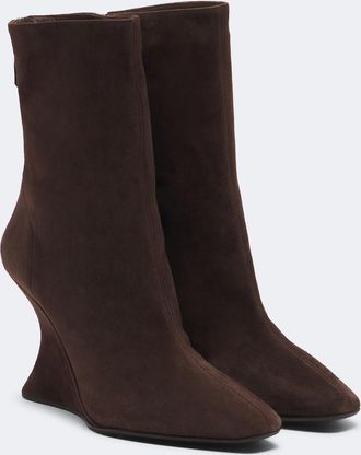 Aquazzura Botines Amore de ante