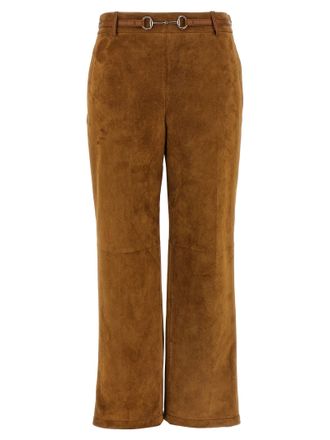 Gucci Wildlederhose