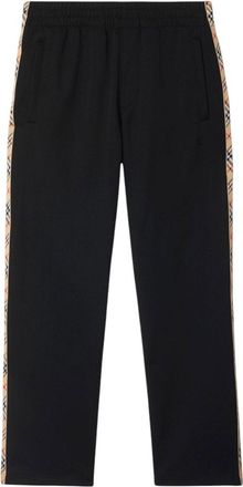 Burberry Black Solid Track Pants