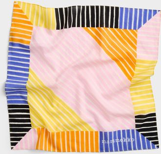 Marimekko Womens Astrilli Piccolo Kioski multicoloured scarf