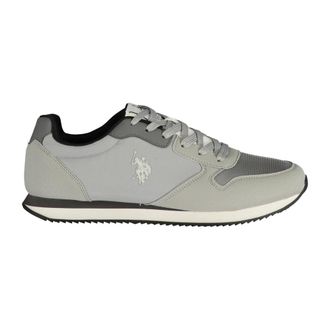 U.S.Polo Association U.S. Polo Assn., Sneakers, male, Gray, Size: 13 US Sports Shoe