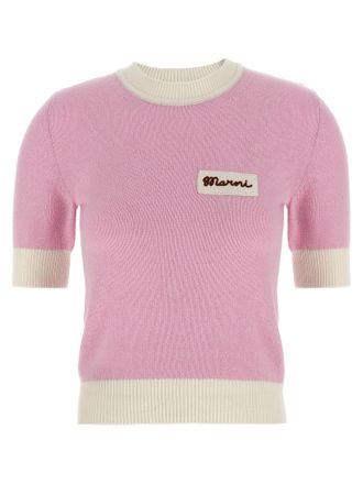 Marni Multicolor Wool Womens Cardigan