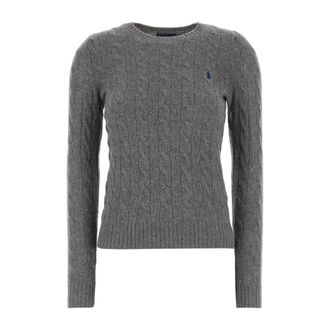 Polo Ralph Lauren Dames, Truien, Grijs, Maat: L Wol