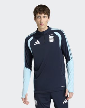 adidas Argentina 26 tiro - Top da allenamento blu navy notte