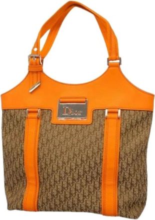 Dior Pre-owned Vintage Canvas Tote Bag - Pre-owned - Mujer - Multicolor - ONE SIZE