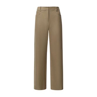 Max Mara Wide Trousers - female - Max Mara - Wide Trousers - Beige - XS - Trousers