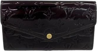 Louis Vuitton Pre-owned Wallets, female, Purple, Size: ONE SIZE Pre-owned Long wallet (bi-fold)