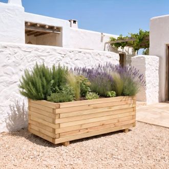 Nortene Jardinera De Madera Dora Nortene