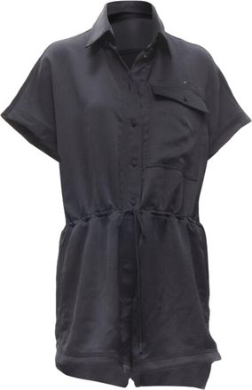 Off-white Off White c/o Virgil Abloh logo mechanic pocket boxy romper