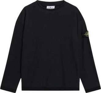 Stone Island Crater Neck Jumper - Heren - Tops - Blauw - Maat: XL Katoen