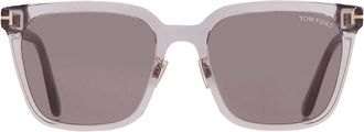 Tom Ford Grey Square Unisex Sunglasses FT1132-K 20A 56
