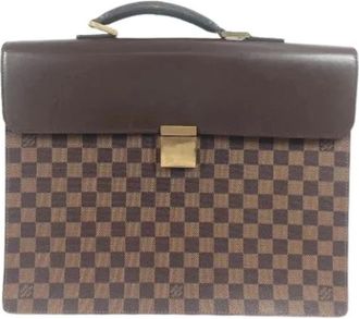 Louis Vuitton Pre-owned Aktetas - unisex - Vintage Tassen - Bruin - ONE Size - Vintage