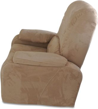 Baldiflex Poltrona Relax Alzapersona Elettrica A Motore Reclinabile Con Telecomando E Rivestita In Tessuto Beige - Baldiflex