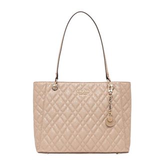 Guess Isemay Tote - Dames - Shoppers - Bruin - ONE Size - Polyester - Tassen