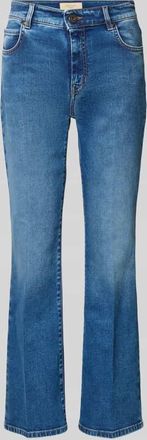 Max Mara Bootcut-Jeans aus Baumwoll-Mix Modell RAPALLO in Jeansblau, Gr&ouml;&szlig;e 34