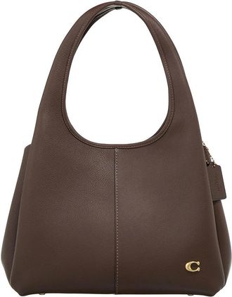 Coach Crossbody Bags - Polished Pebble Leather Lana Shoulder Bag - brown - Crossbody Bags for ladies