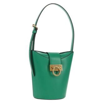 Ferragamo Bolso bombonera Pre-owned - Pre-owned - Mujer - Verde - ONE SIZE